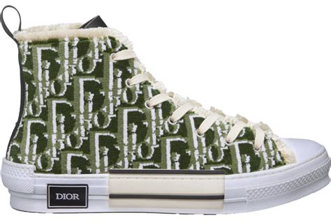 olive dior shoes|Dior B23 Olive Tapestry Men's .